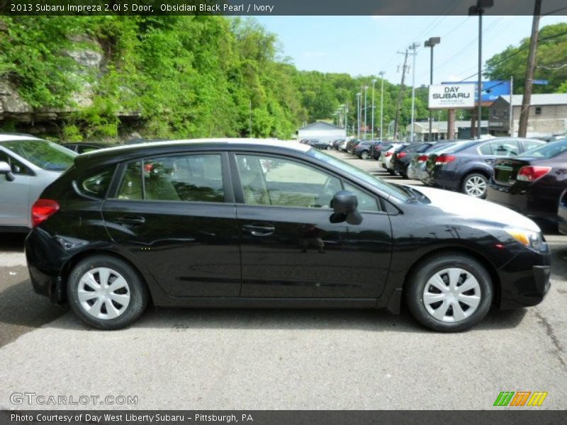Obsidian Black Pearl / Ivory 2013 Subaru Impreza 2.0i 5 Door