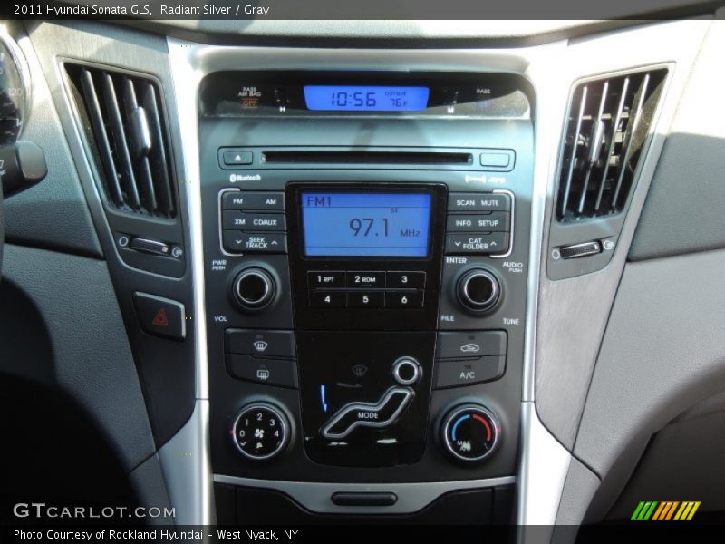 Controls of 2011 Sonata GLS