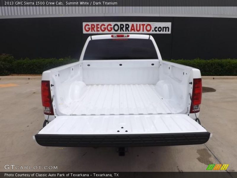 Summit White / Dark Titanium 2013 GMC Sierra 1500 Crew Cab