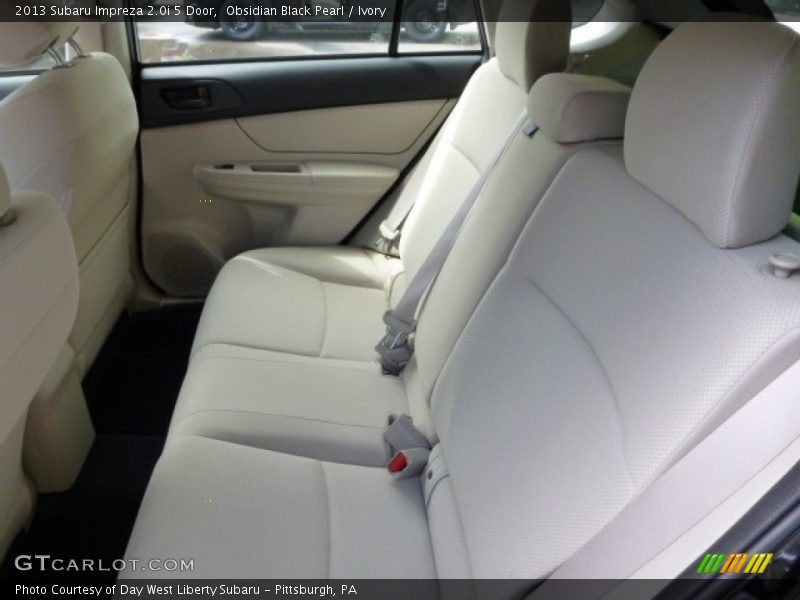 Obsidian Black Pearl / Ivory 2013 Subaru Impreza 2.0i 5 Door
