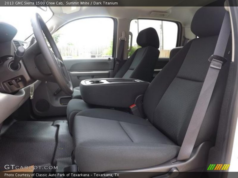  2013 Sierra 1500 Crew Cab Dark Titanium Interior