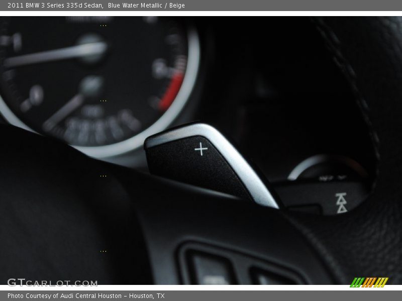 Blue Water Metallic / Beige 2011 BMW 3 Series 335d Sedan