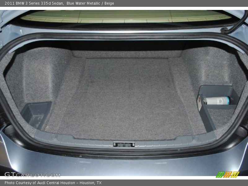 Blue Water Metallic / Beige 2011 BMW 3 Series 335d Sedan