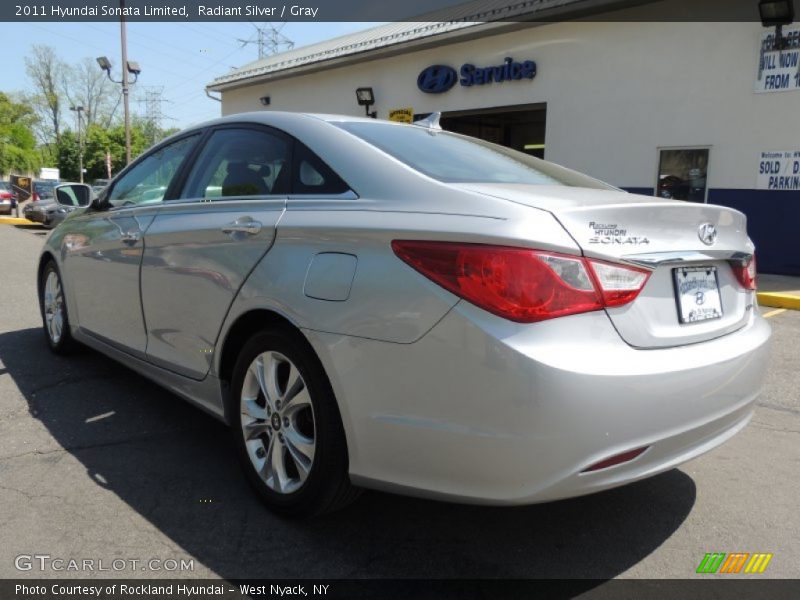 Radiant Silver / Gray 2011 Hyundai Sonata Limited