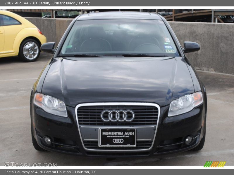 Brilliant Black / Ebony 2007 Audi A4 2.0T Sedan