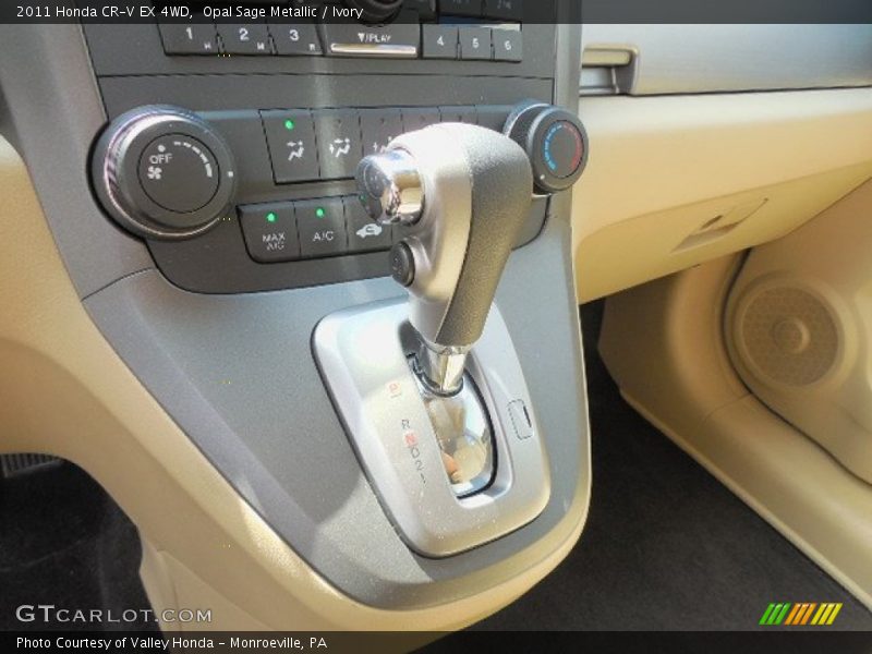 Opal Sage Metallic / Ivory 2011 Honda CR-V EX 4WD