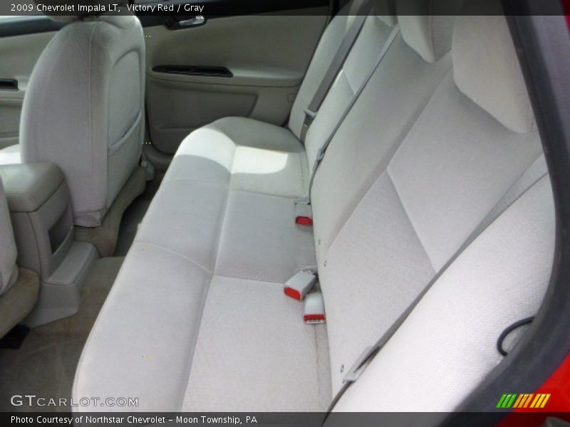 Victory Red / Gray 2009 Chevrolet Impala LT