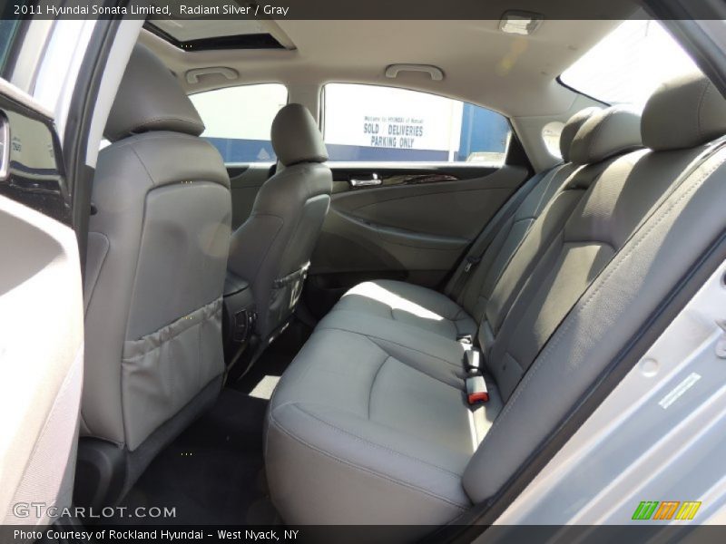 Radiant Silver / Gray 2011 Hyundai Sonata Limited
