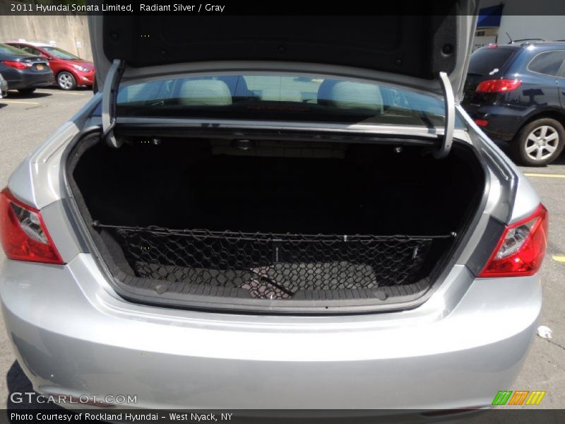 Radiant Silver / Gray 2011 Hyundai Sonata Limited