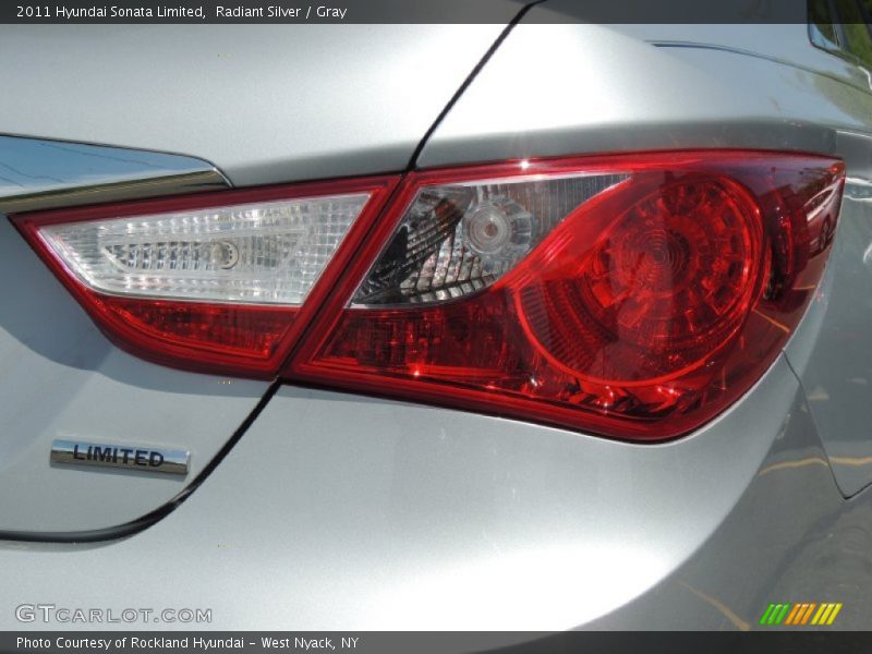 Radiant Silver / Gray 2011 Hyundai Sonata Limited