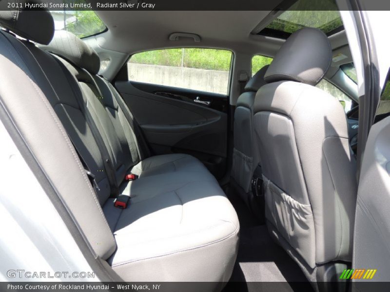 Radiant Silver / Gray 2011 Hyundai Sonata Limited
