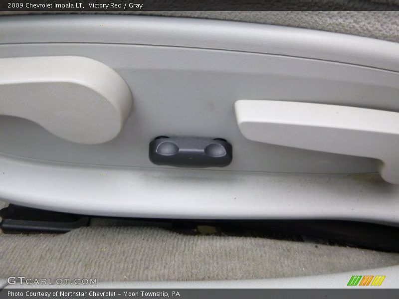 Victory Red / Gray 2009 Chevrolet Impala LT