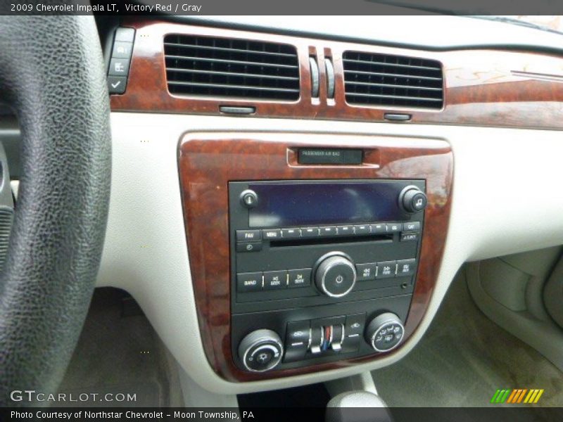 Victory Red / Gray 2009 Chevrolet Impala LT