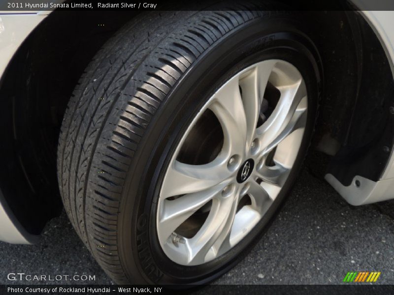 Radiant Silver / Gray 2011 Hyundai Sonata Limited