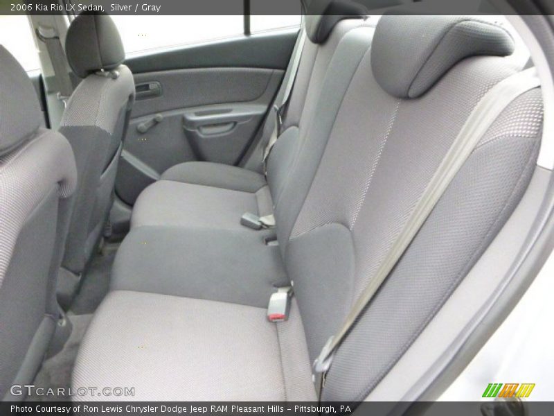 Rear Seat of 2006 Rio LX Sedan