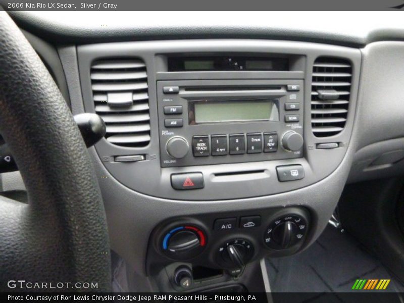 Controls of 2006 Rio LX Sedan