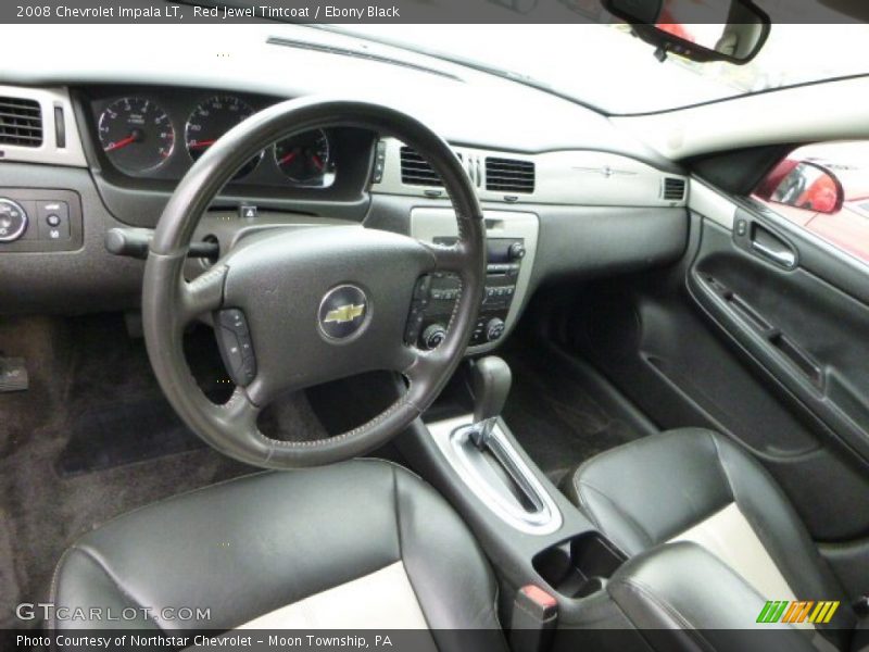 Red Jewel Tintcoat / Ebony Black 2008 Chevrolet Impala LT