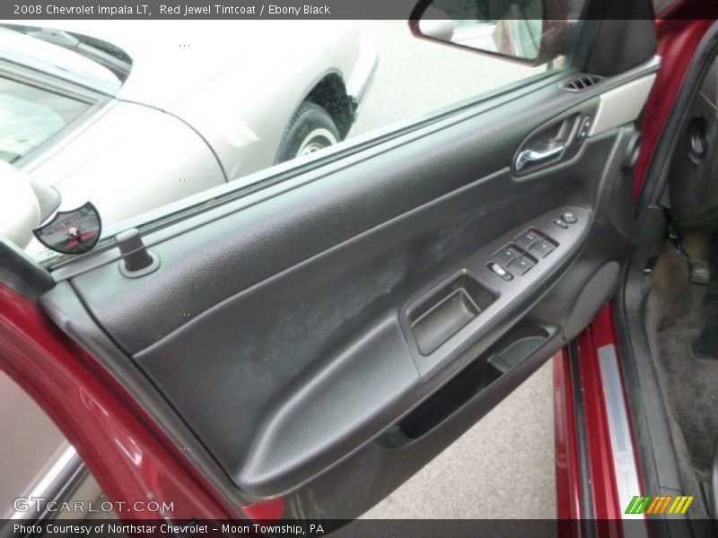 Red Jewel Tintcoat / Ebony Black 2008 Chevrolet Impala LT