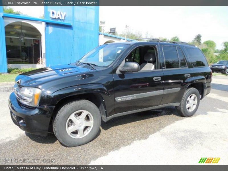 Black / Dark Pewter 2004 Chevrolet TrailBlazer LS 4x4