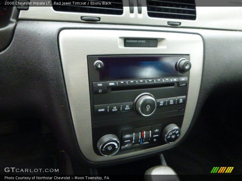 Controls of 2008 Impala LT