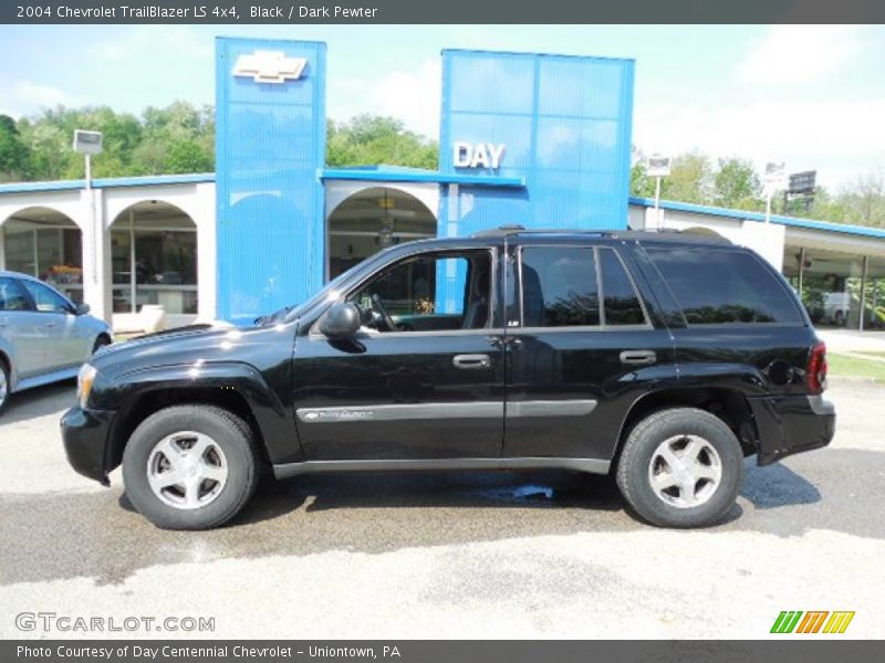 Black / Dark Pewter 2004 Chevrolet TrailBlazer LS 4x4