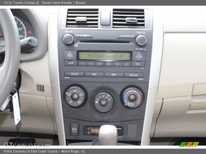 Desert Sand Metallic / Bisque 2010 Toyota Corolla LE