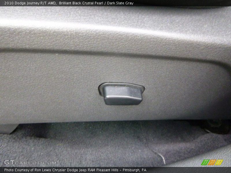 Brilliant Black Crystal Pearl / Dark Slate Gray 2010 Dodge Journey R/T AWD
