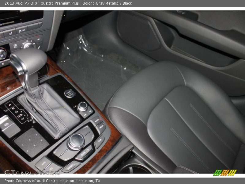 Oolong Gray Metallic / Black 2013 Audi A7 3.0T quattro Premium Plus