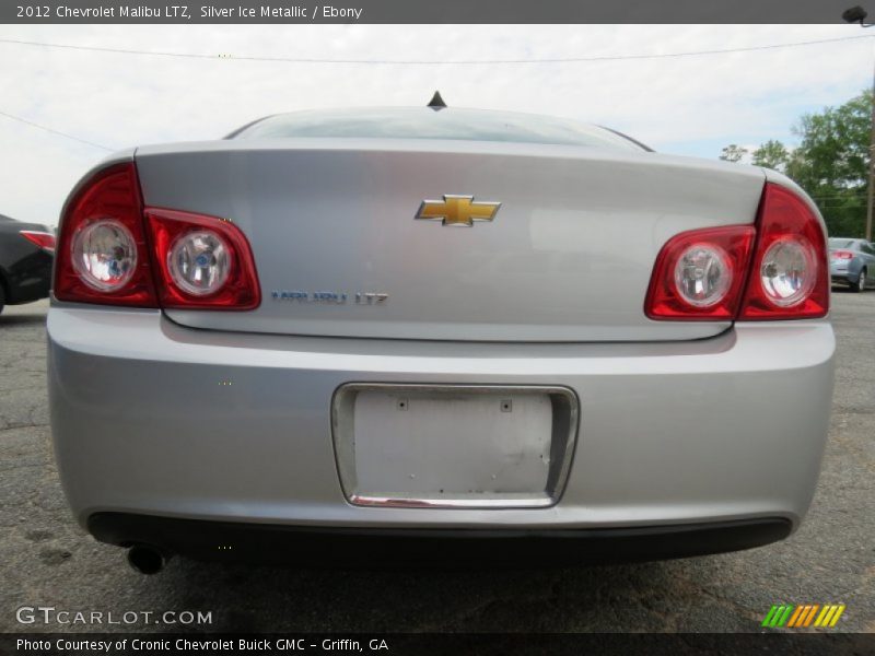 Silver Ice Metallic / Ebony 2012 Chevrolet Malibu LTZ