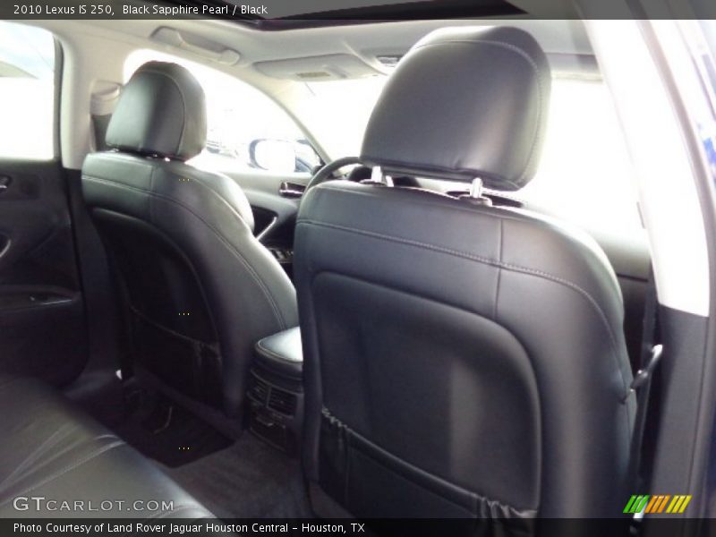 Black Sapphire Pearl / Black 2010 Lexus IS 250