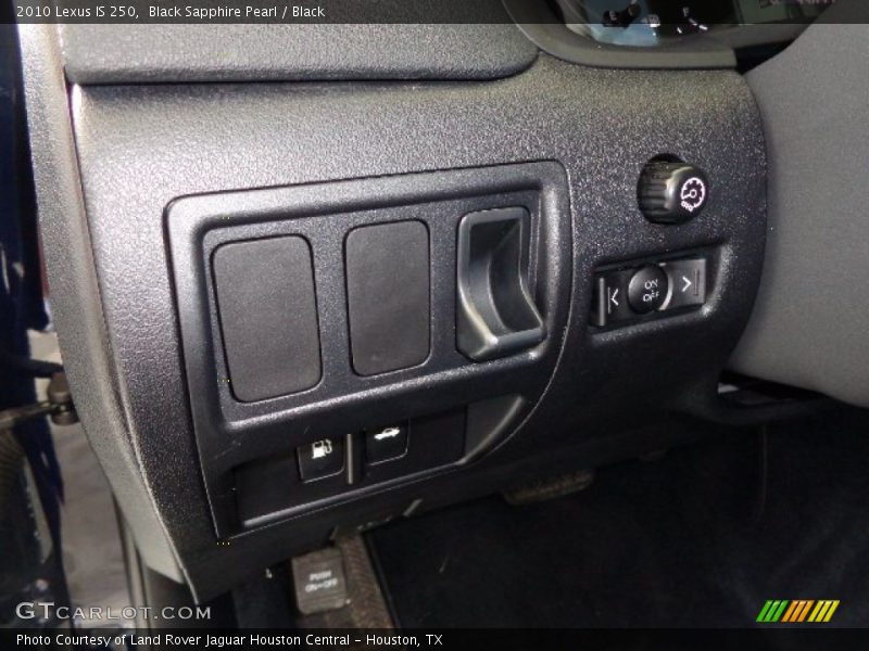 Black Sapphire Pearl / Black 2010 Lexus IS 250