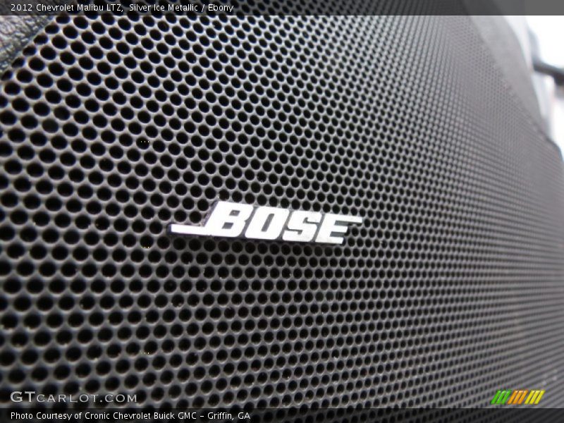 Silver Ice Metallic / Ebony 2012 Chevrolet Malibu LTZ