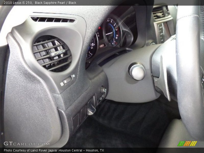 Black Sapphire Pearl / Black 2010 Lexus IS 250