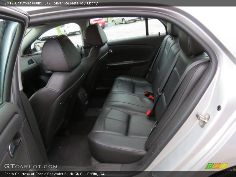 Silver Ice Metallic / Ebony 2012 Chevrolet Malibu LTZ