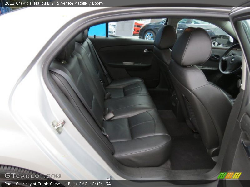 Silver Ice Metallic / Ebony 2012 Chevrolet Malibu LTZ