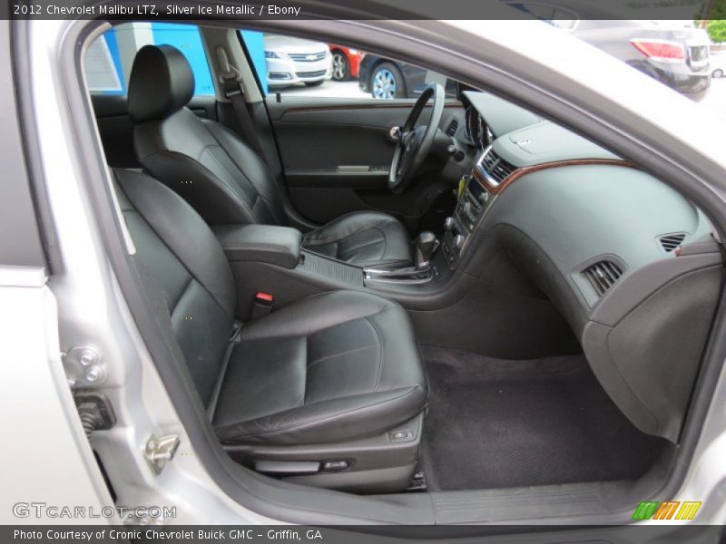 Silver Ice Metallic / Ebony 2012 Chevrolet Malibu LTZ
