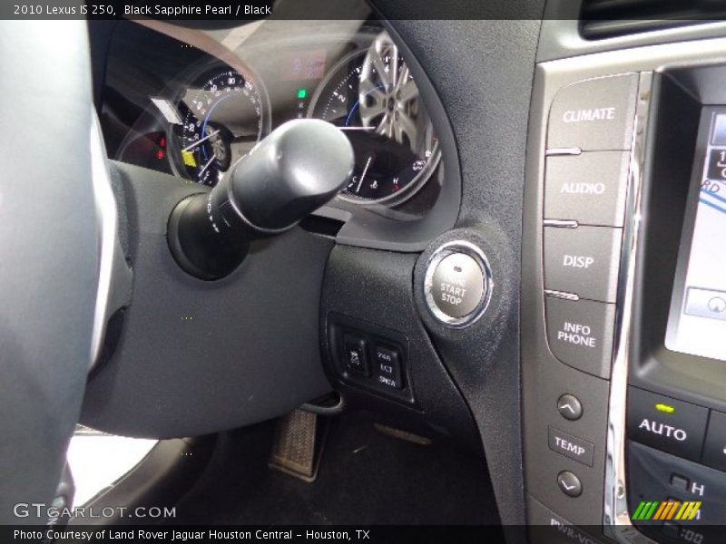 Black Sapphire Pearl / Black 2010 Lexus IS 250