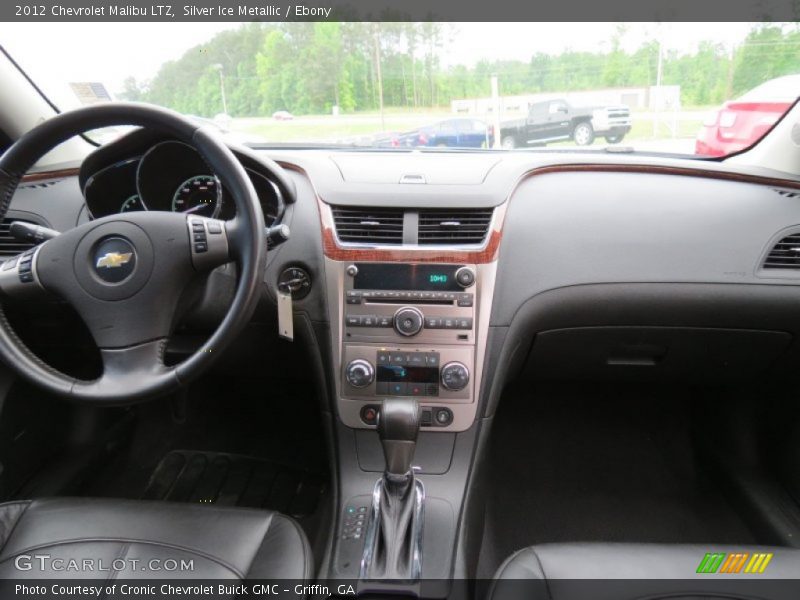 Silver Ice Metallic / Ebony 2012 Chevrolet Malibu LTZ