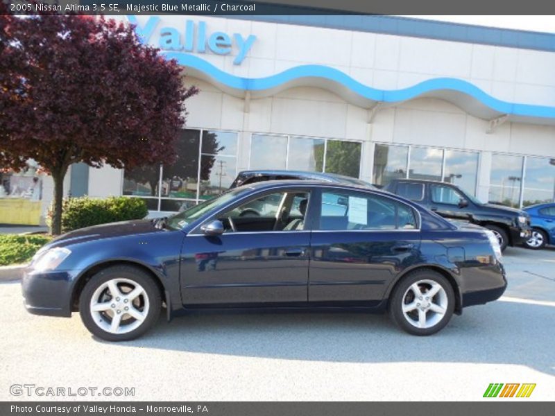 Majestic Blue Metallic / Charcoal 2005 Nissan Altima 3.5 SE