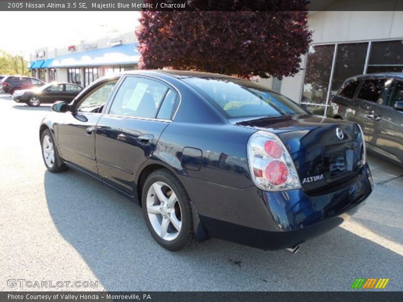 Majestic Blue Metallic / Charcoal 2005 Nissan Altima 3.5 SE