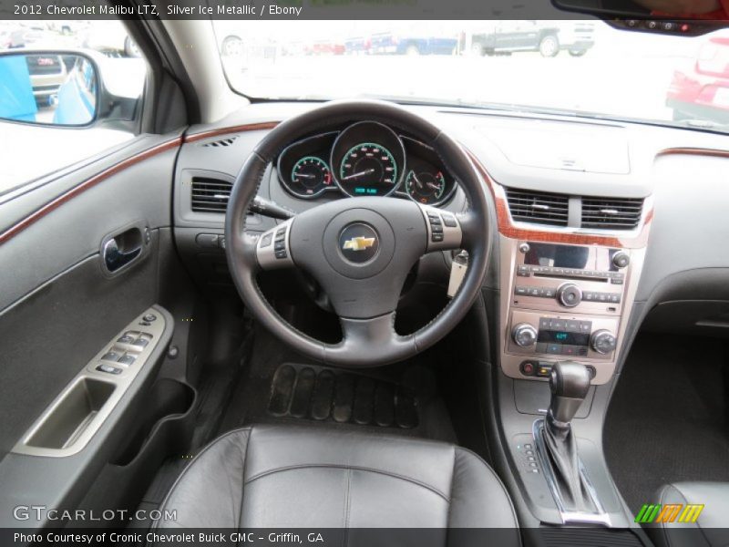 Silver Ice Metallic / Ebony 2012 Chevrolet Malibu LTZ