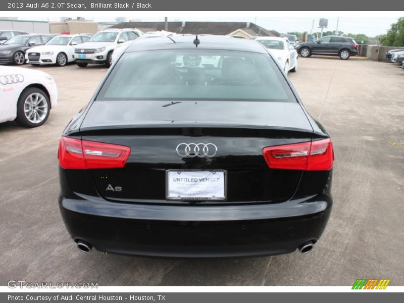 Brilliant Black / Black 2013 Audi A6 2.0T Sedan