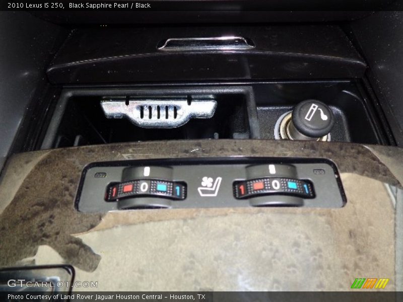 Black Sapphire Pearl / Black 2010 Lexus IS 250