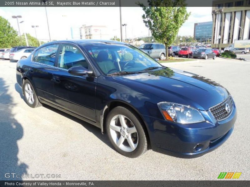 Majestic Blue Metallic / Charcoal 2005 Nissan Altima 3.5 SE
