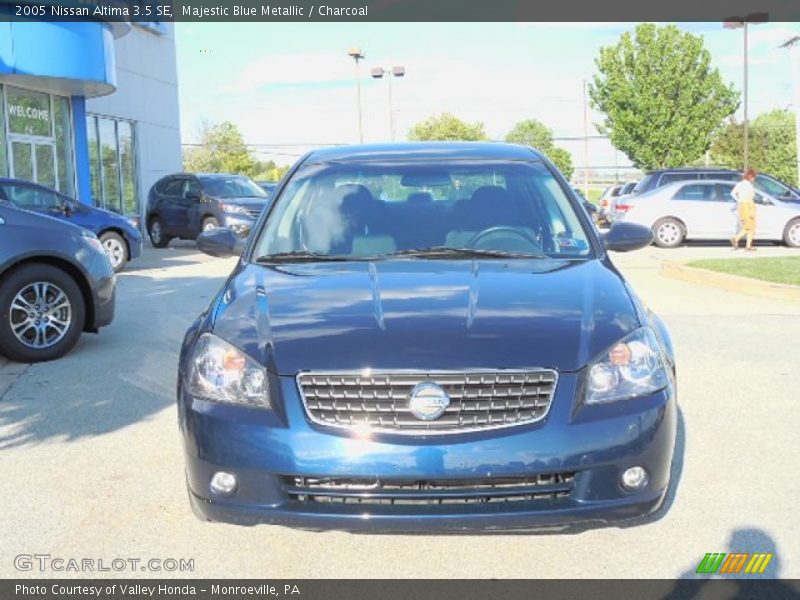 Majestic Blue Metallic / Charcoal 2005 Nissan Altima 3.5 SE