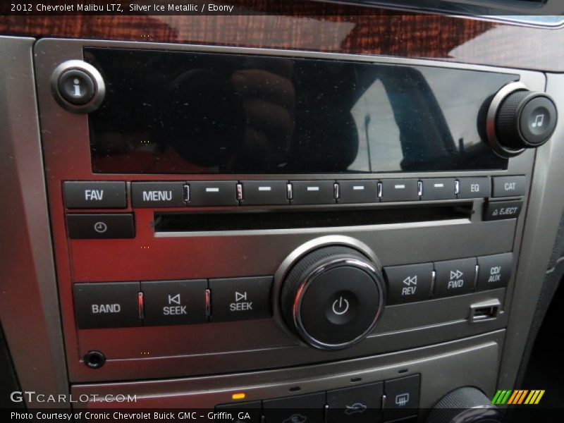 Silver Ice Metallic / Ebony 2012 Chevrolet Malibu LTZ