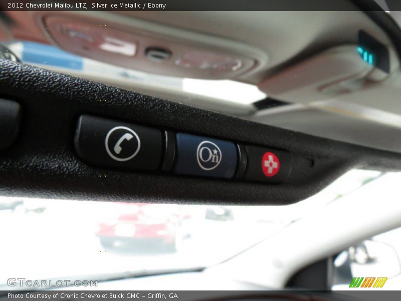 Silver Ice Metallic / Ebony 2012 Chevrolet Malibu LTZ