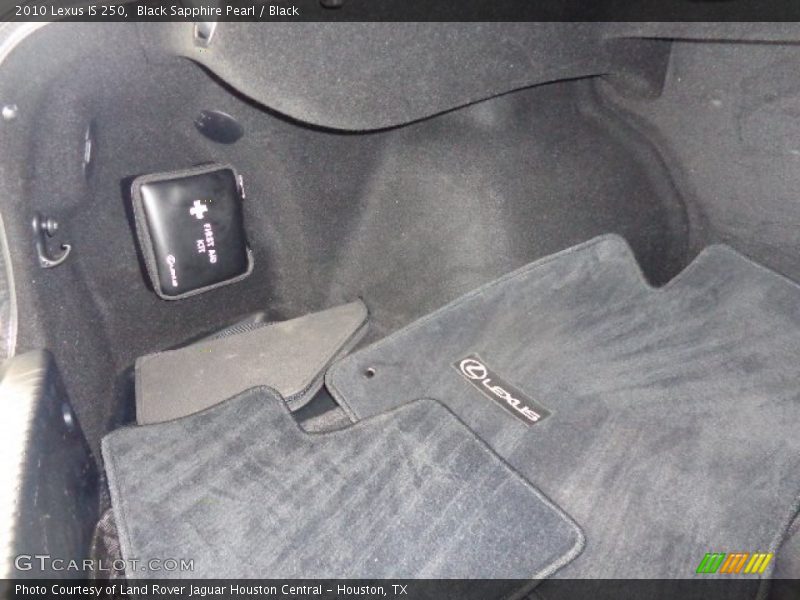 Black Sapphire Pearl / Black 2010 Lexus IS 250