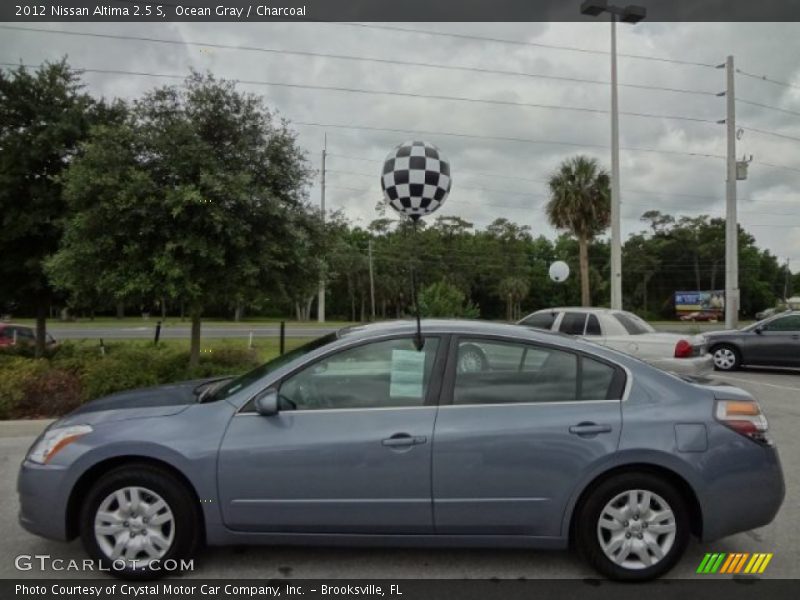 Ocean Gray / Charcoal 2012 Nissan Altima 2.5 S