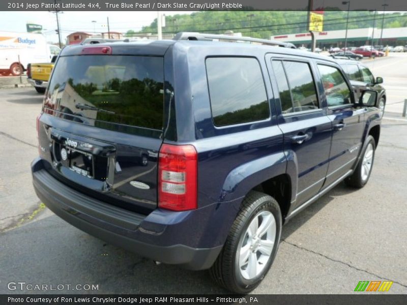 True Blue Pearl / Dark Slate Gray/Light Pebble 2014 Jeep Patriot Latitude 4x4
